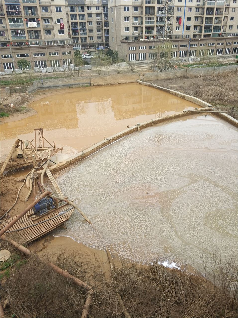 禹城沉淀池淤泥清理-厂区废水池淤泥清淤