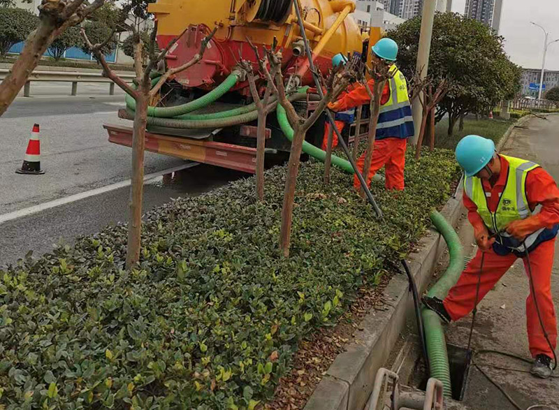 禹城市政管道清淤